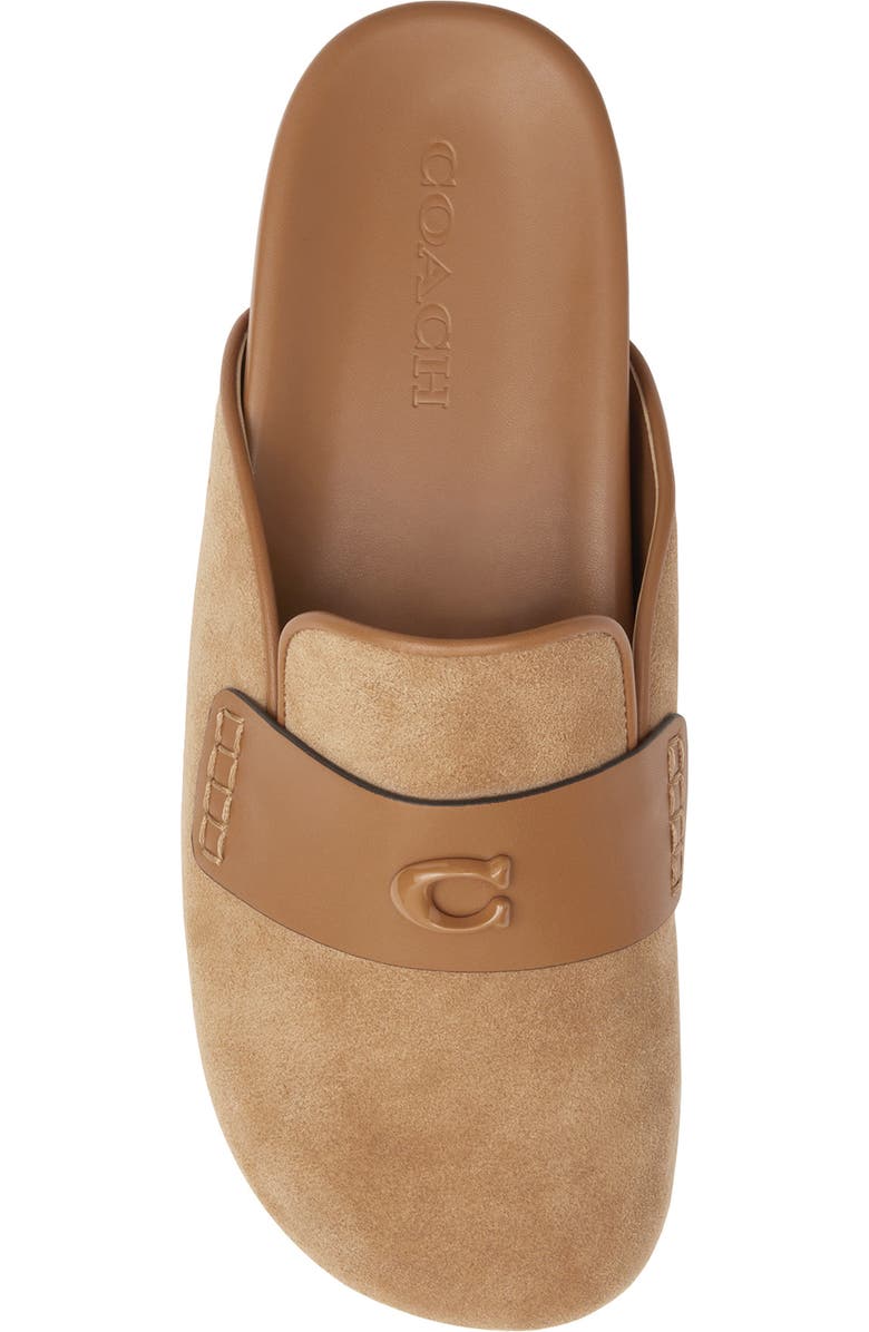 COACH Sculpted C Suede Clog, Alternate, color,