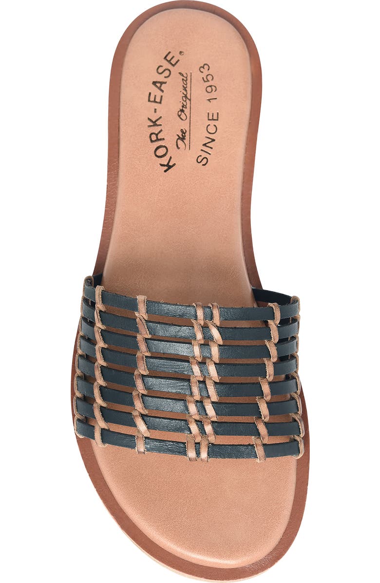 Kork-Ease<sup>®</sup> Deja Slide Sandal, Alternate, color, Black Leather