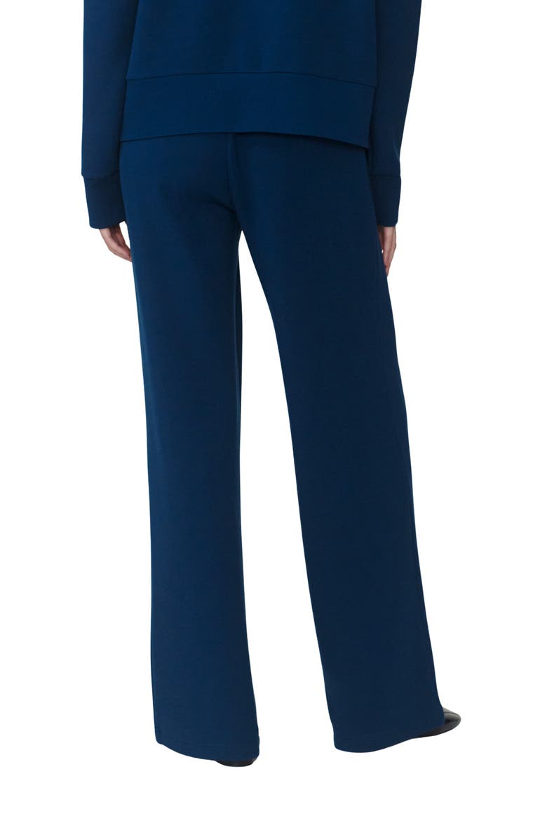 The Wide Leg 30-Inch Track Pants, Alternate, color, SEA BLUE