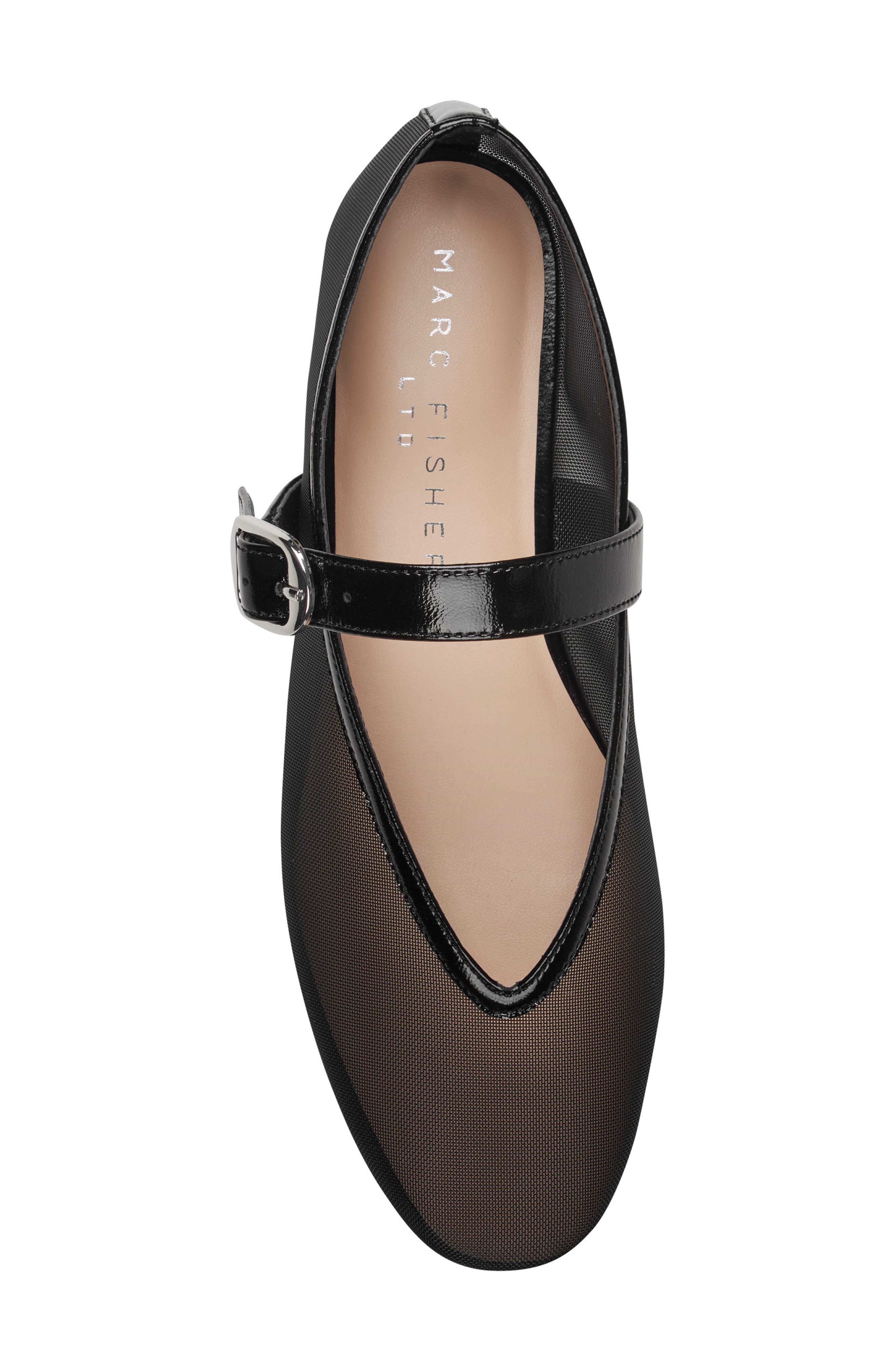 Marc Fisher LTD Godina Mesh Mary Jane Flat, Alternate, color, 