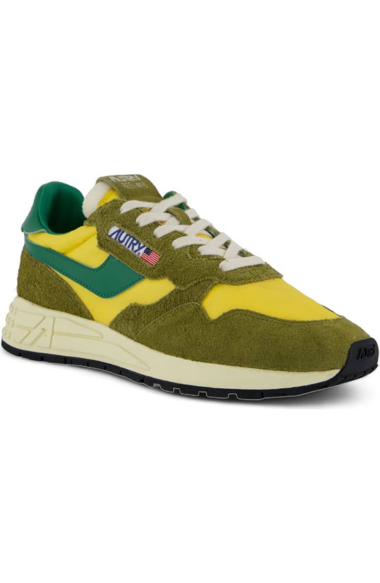 AUTRY Reelwind Colorblock Sneaker, Main, color, Hair/ Nylon Moss/ Amazon