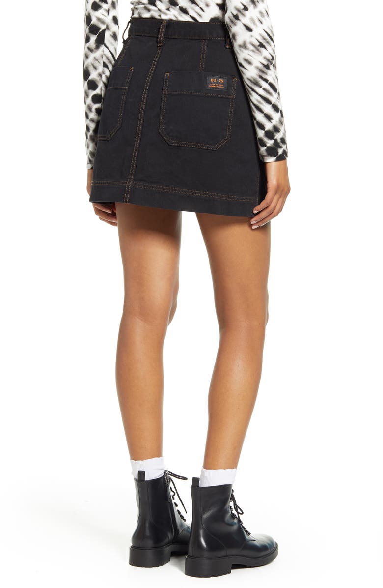 BDG Urban Outfitters Twill Carpenter Skirt, Alternate, color,