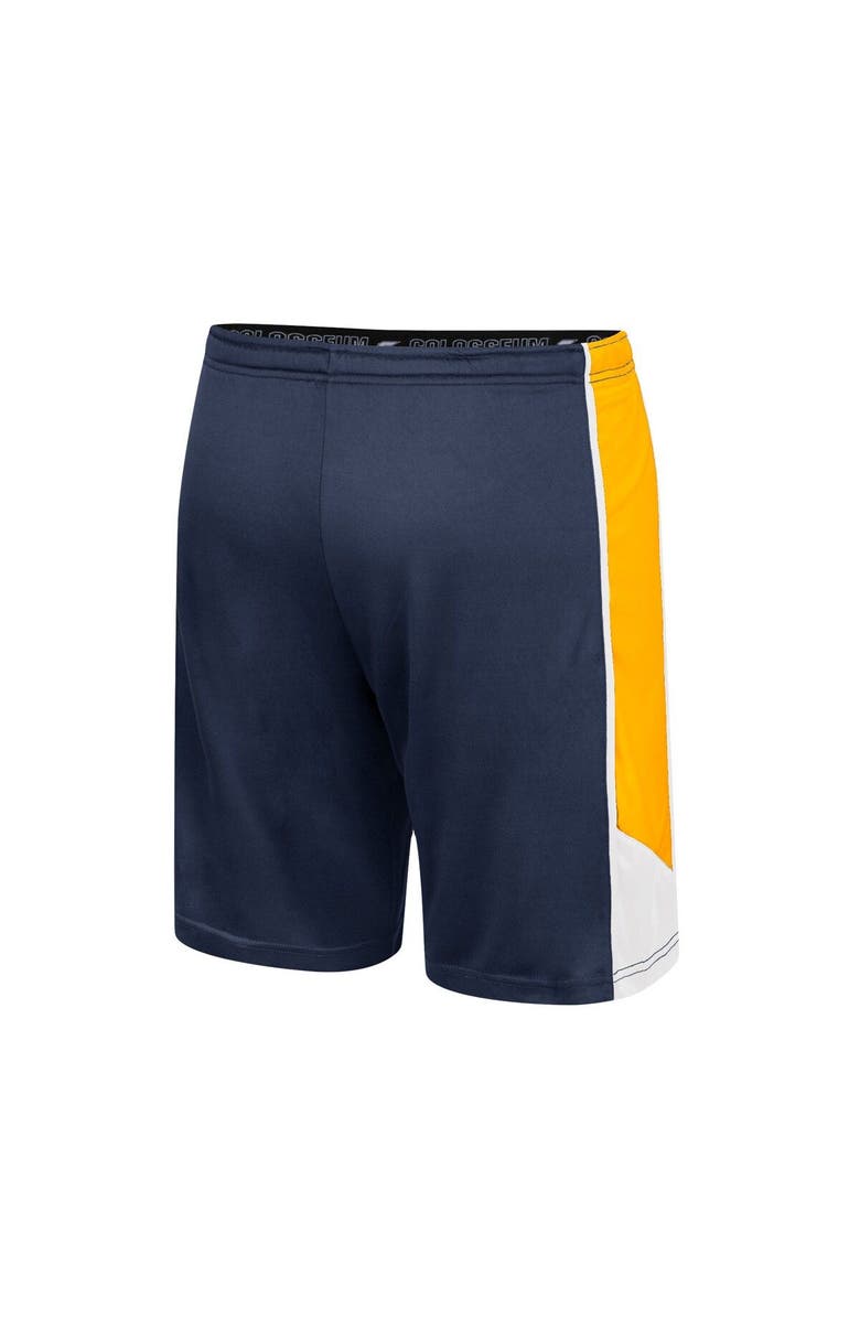 COLOSSEUM Men's Colosseum Navy West Virginia Mountaineers Haller Shorts, Alternate, color, 