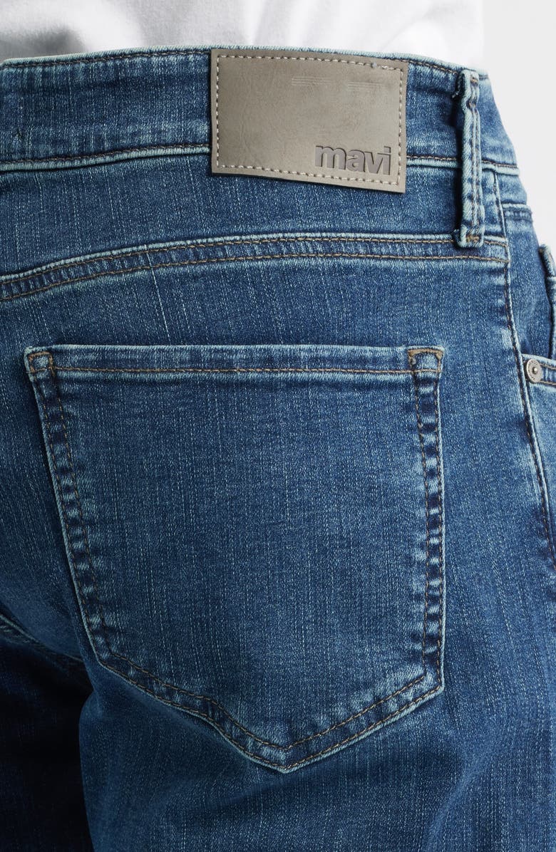 Mavi Jeans Matt Relaxed Straight Leg Jeans, Alternate, color, Used Brushed Organic