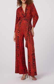 DVF Aurelia Two Long Sleeve Jumpsuit
