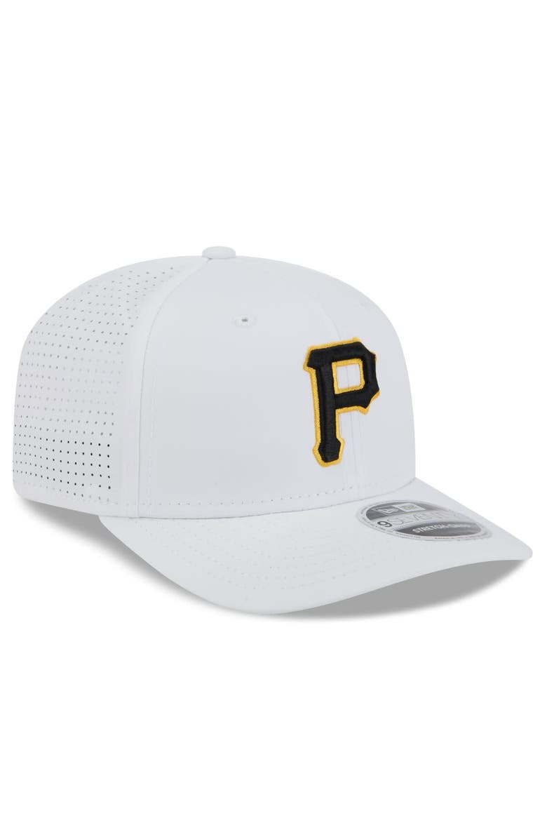 New Era Men's New Era  White Pittsburgh Pirates 2025 Spring Training 9SEVENTY COOLERA Stretch-Snap Hat, Alternate, color, 