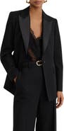 Reiss Dakota Wool Blend Single Breasted Blazer
