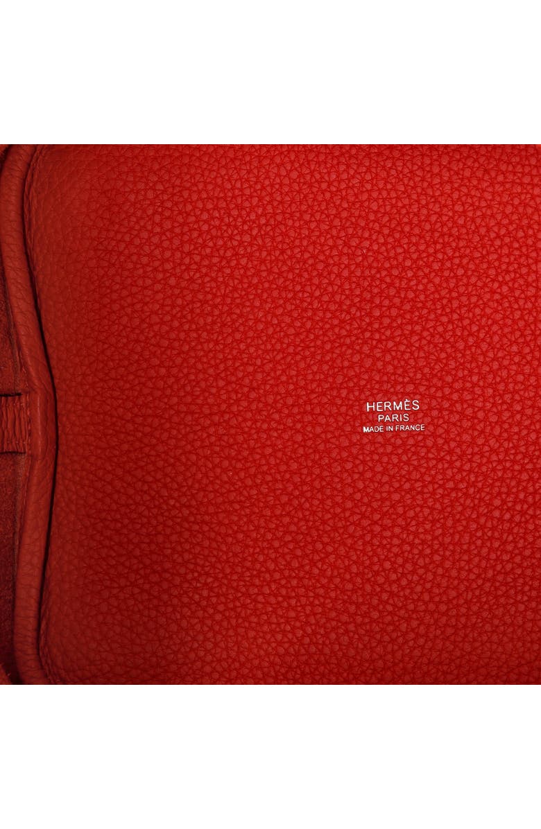 Pre-Owned Hermes Picotin Lock Bag Clemence MM, Alternate, color, Rouge Tomate