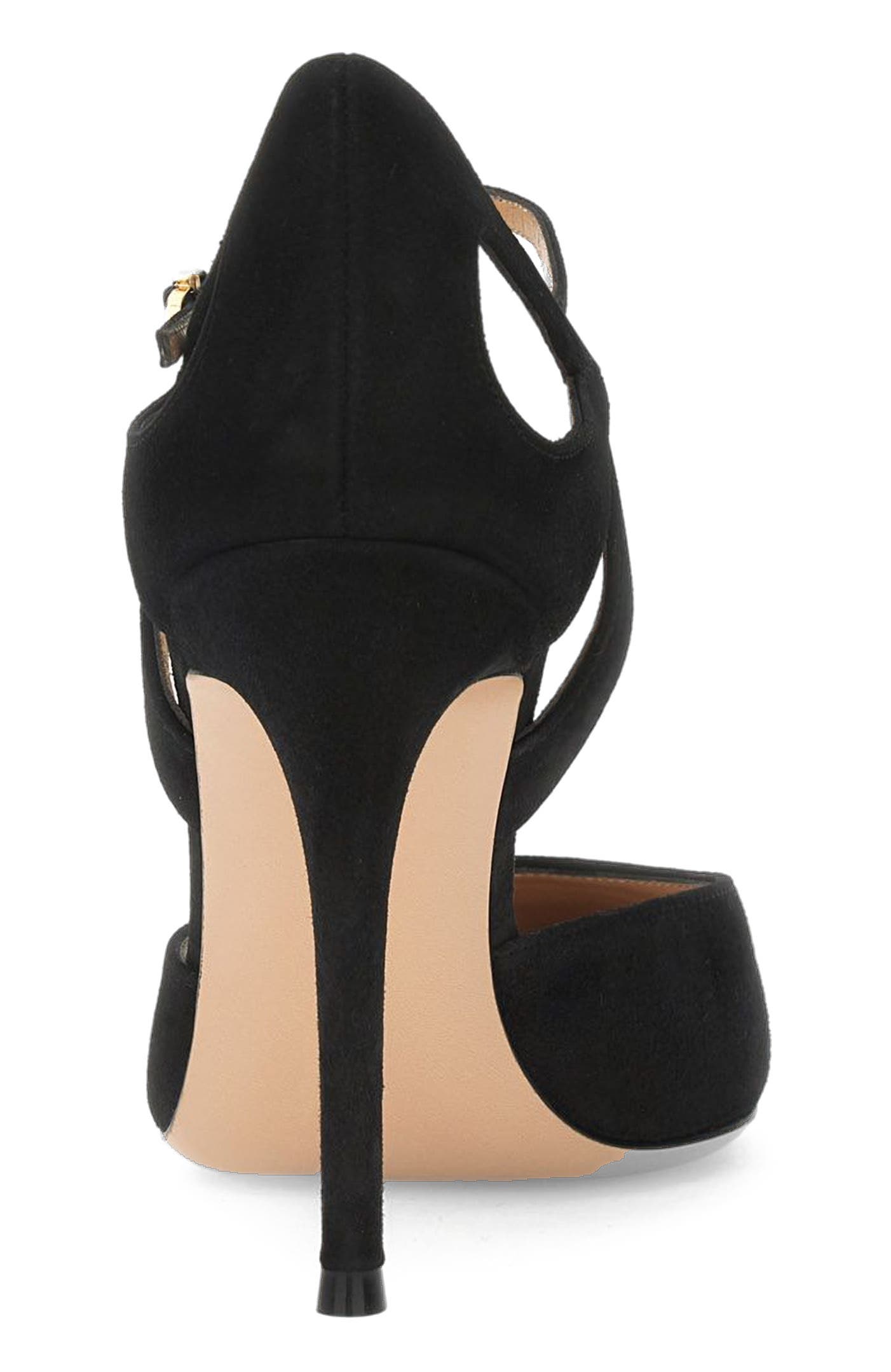 Charlotte Pump, Alternate, color, Black Suede