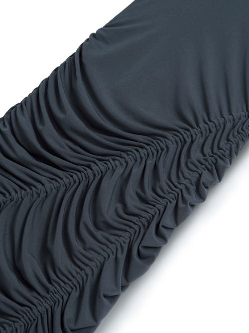 NOCTURNE NOCTURNE DRAPED PLEATED MAXI DRESS