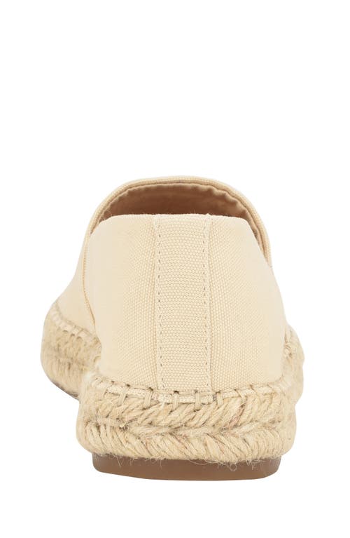 Tommy Hilfiger Peanni Espadrille Flat In Light Natural