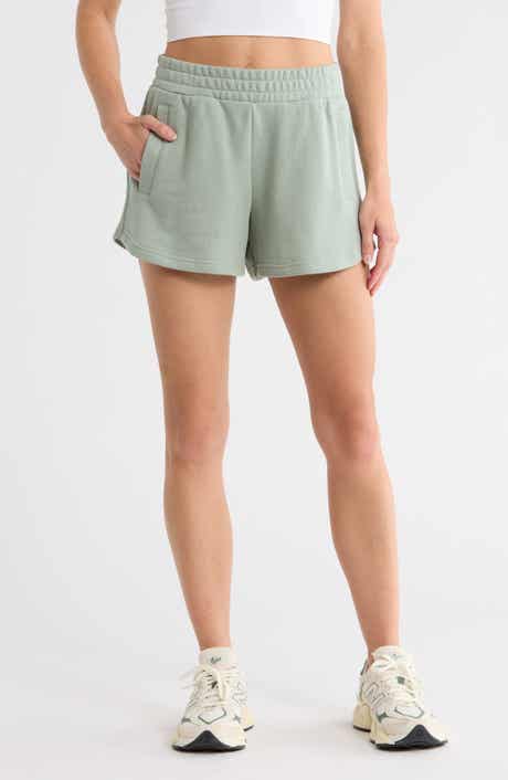 90 DEGREE BY REFLEX French Terry Shorts