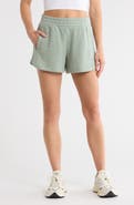 90 DEGREE BY REFLEX French Terry Shorts
