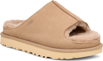 Greenport Genuine Shearling Lined Slide Sandal