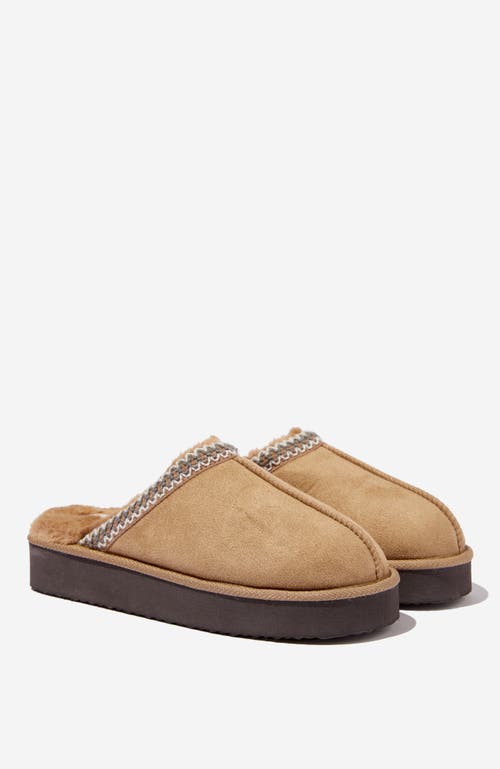 Cotton On Body Platform Mule In Taupe