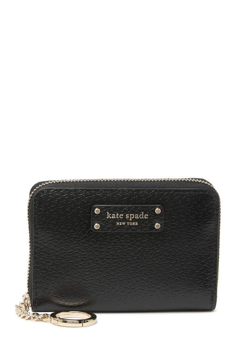Kate Spade New York mini key ring wallet, Main, color, 