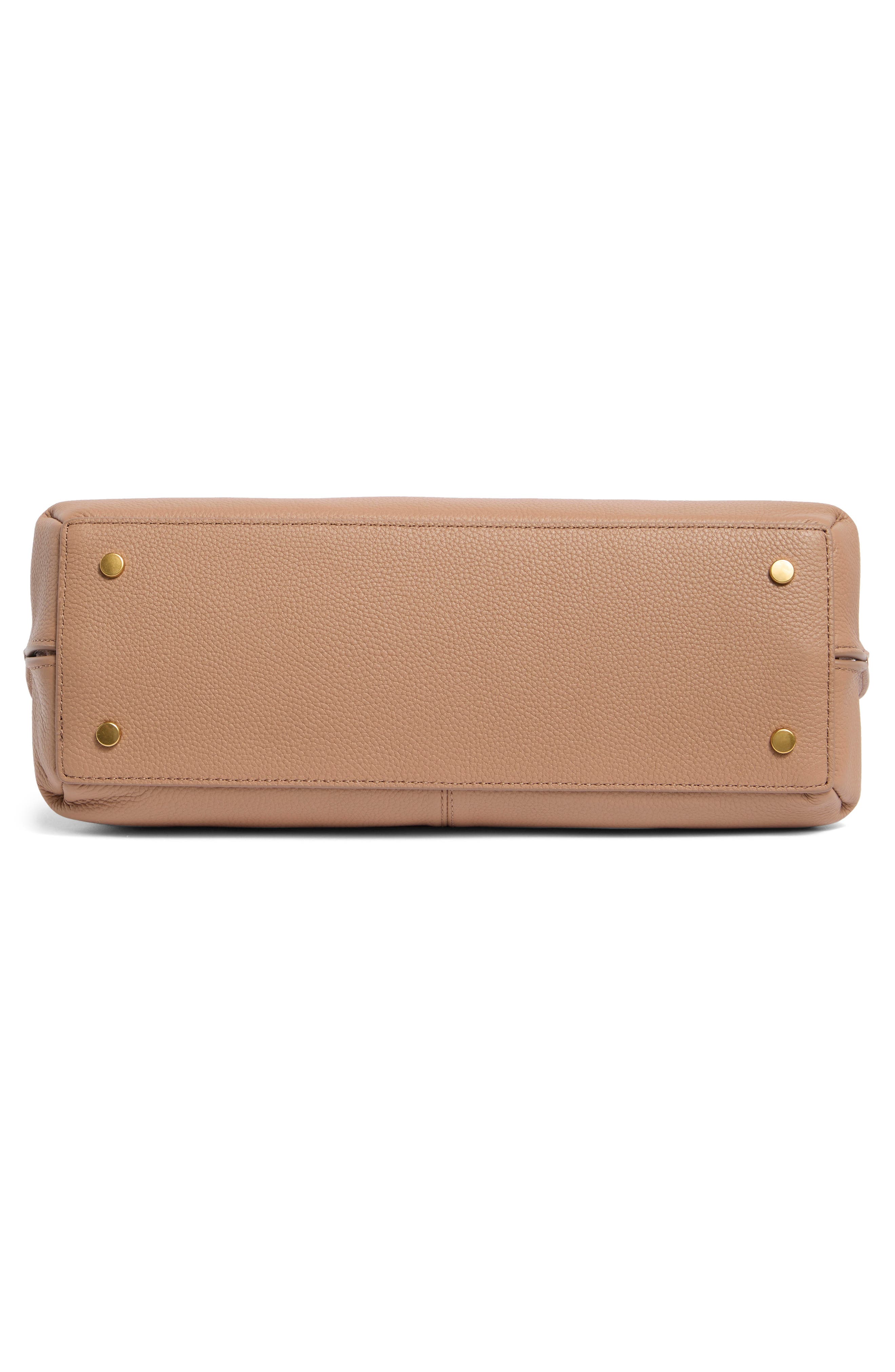 Donna Medium Satchel, Alternate, color, PECAN