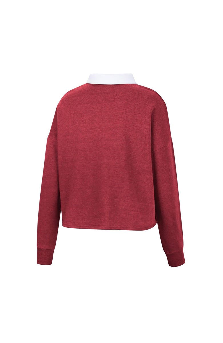 COLOSSEUM Women's Colosseum Cardinal USC Trojans I Love My Job Rugby Long Sleeve Shirt, Alternate, color, 