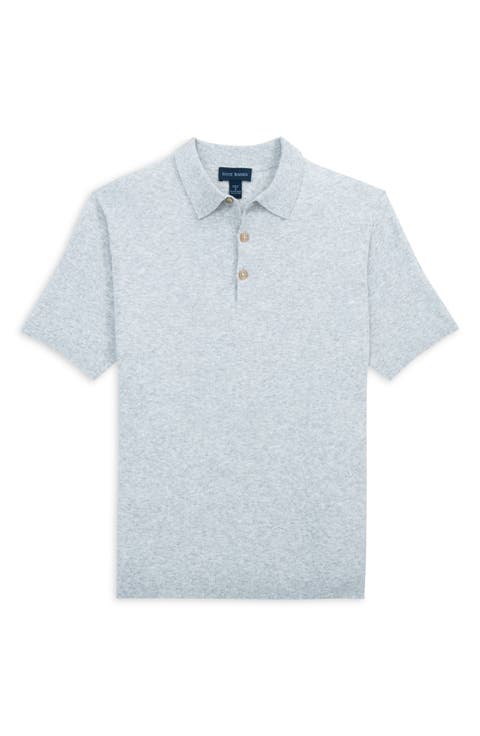 Solid Bouclé Polo