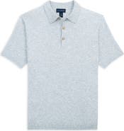 Scott Barber Solid Bouclé Polo