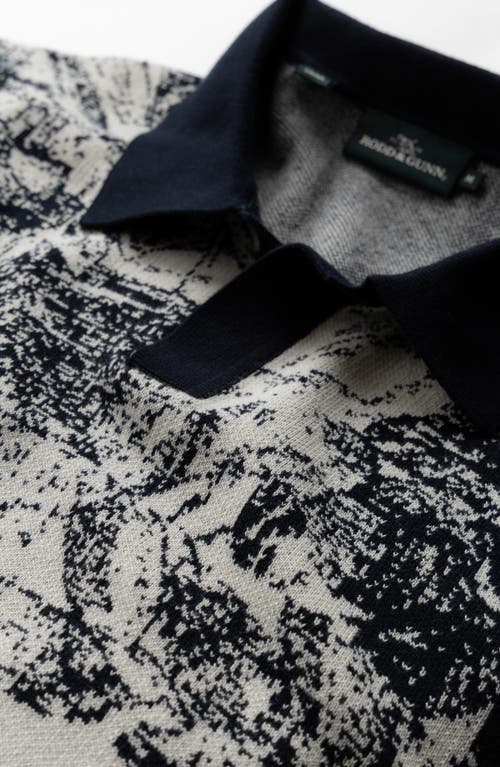 Rodd & Gunn Bowlers Creek Floral Jacquard Cotton Polo