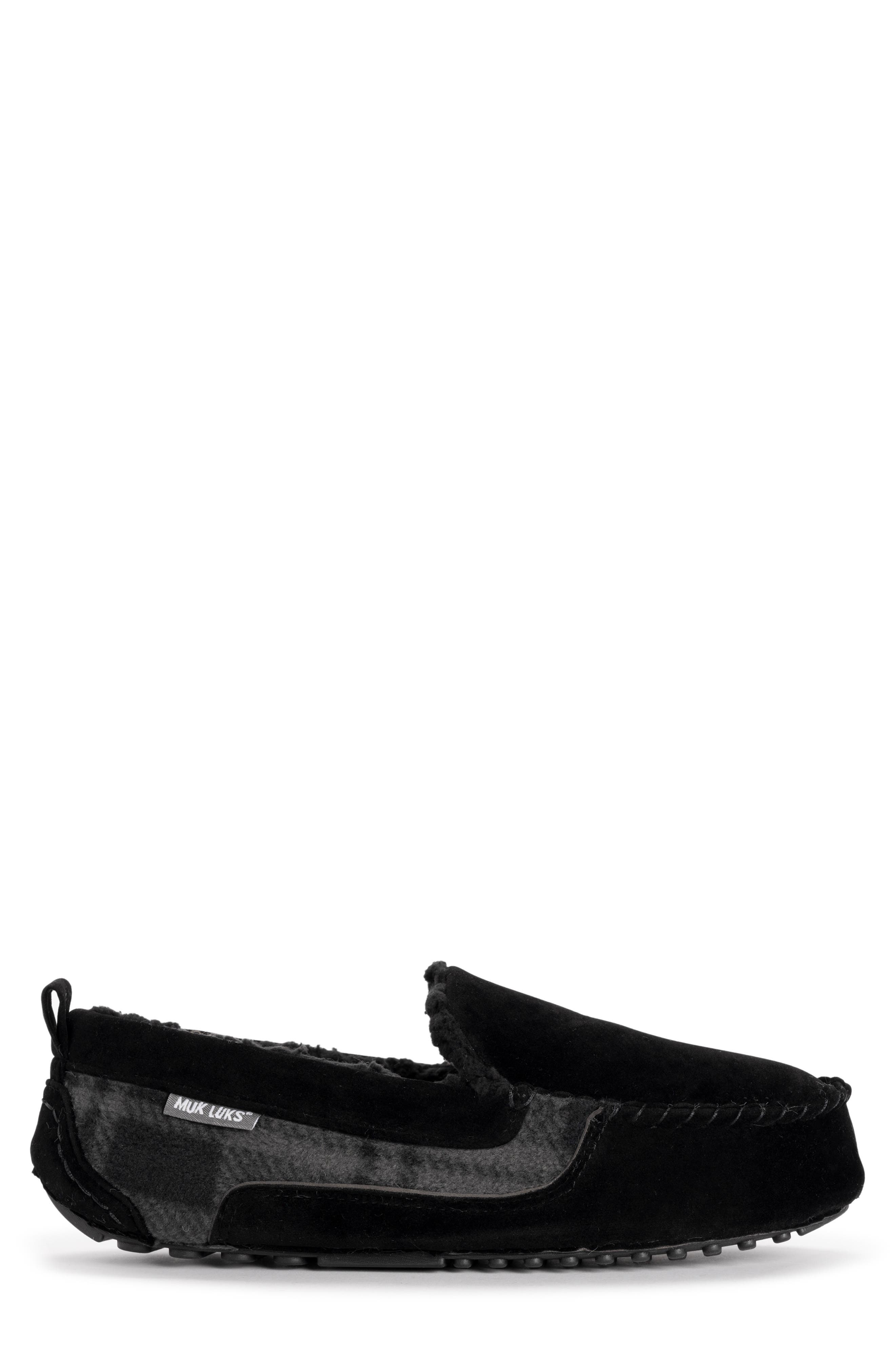 MUK LUKS Emmett Faux Shearling Lined Slipper, Alternate, color, 