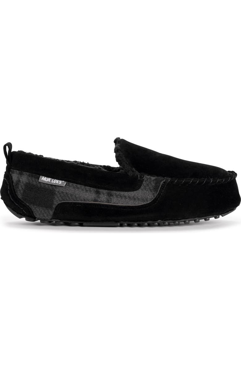 MUK LUKS Emmett Faux Shearling Lined Slipper, Alternate, color,
