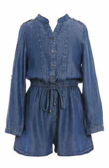 Kids' Soft Denim Romper