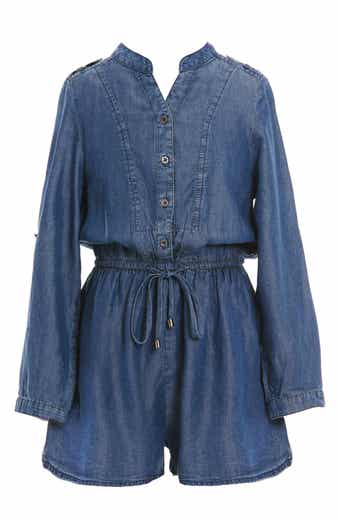 Kids' Soft Denim Romper