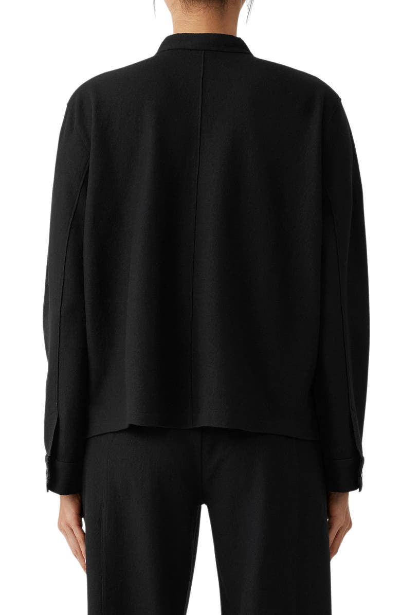 Eileen Fisher Wool Shirt Jacket, Alternate, color,