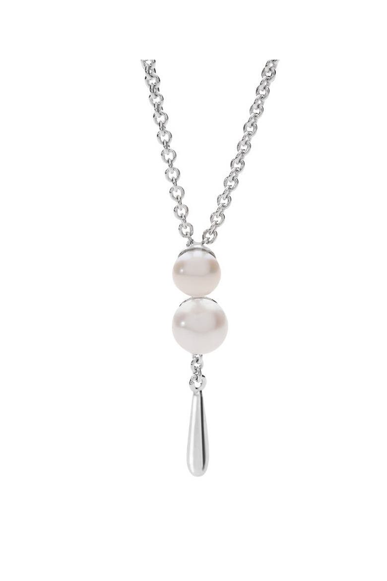 Royal Pearl Drop Pendant, Main, color, Sterling Silver
