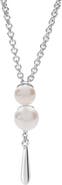 Lucy Quartermaine Royal Pearl Drop Pendant