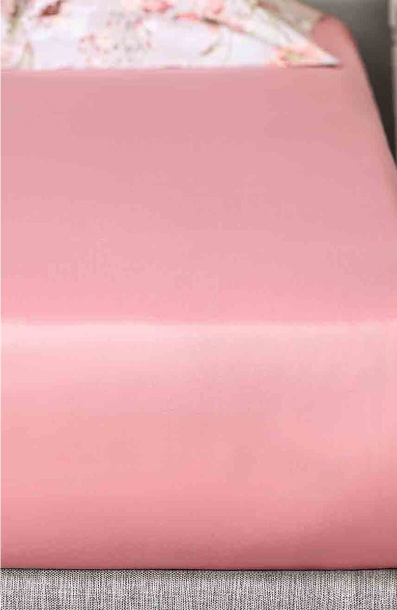 Togas Henrietta Fitted Sheet, Alternate, color, Pink