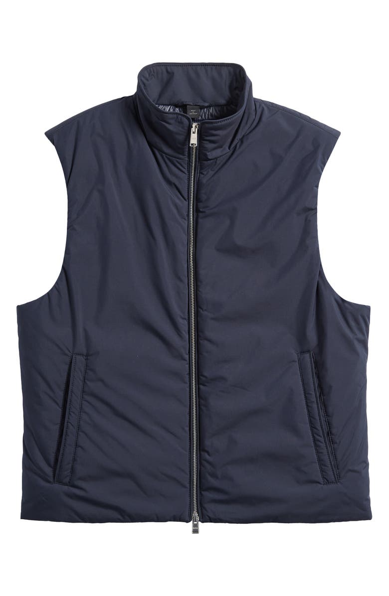BOSS Carens Zip Vest, Main, color, Dark Blue
