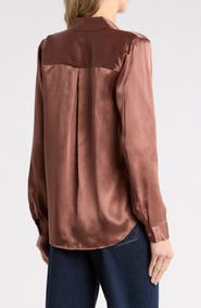 L'AGENCE Tyler Silk Blouse