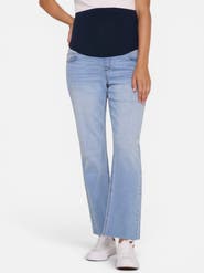 MOTHERHOOD MATERNITY Secret Fit Over the Belly Slim Straight Leg Jeans