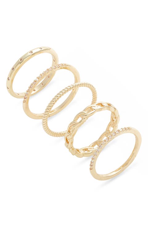 Set of 5 Stackable Rings
