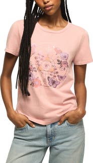 Lucky Brand Celestial Butterfly Graphic T-Shirt