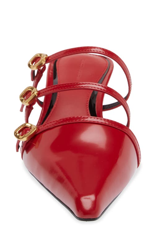 Rebecca Minkoff Buckle Kitten Mule