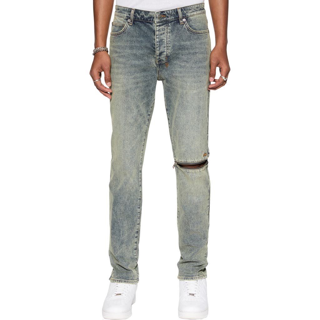 Shop Ksubi Chitch Stage Dive Caged Skinny Jeans In Denim