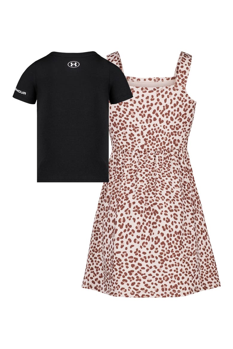 Kids' Tee & Dress Set, Alternate, color, APEX PINK