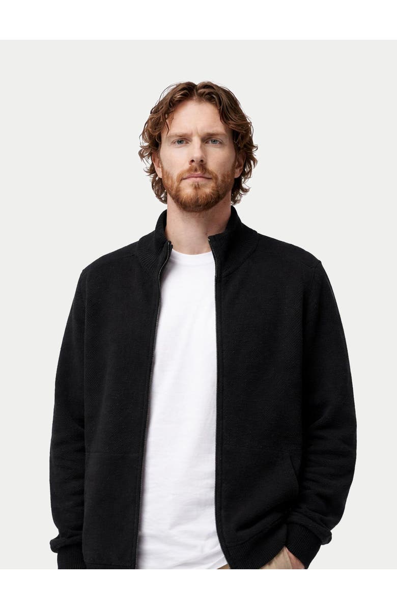 GOBI Mongolian Cashmere High Neck Full-Zip Cashmere Cardigan, Alternate, color,