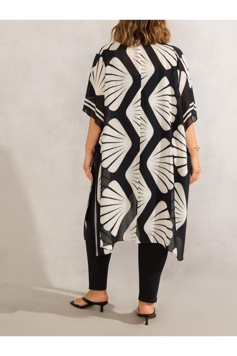 Longline Coat, Alternate, color, Multi