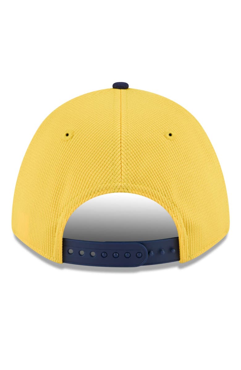 New Era Men's New Era  Gold/Navy Milwaukee Brewers 2025 Spring Training 9FORTY Adjustable Hat, Alternate, color, 