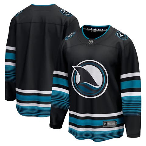 Men's Fanatics Branded Black San Jose Sharks Alternate Premier Breakaway Jersey