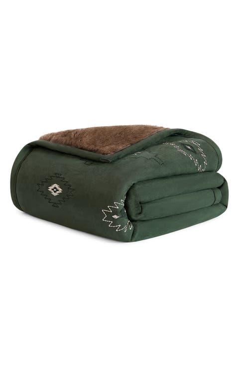 Mesilla Faux Suede Throw