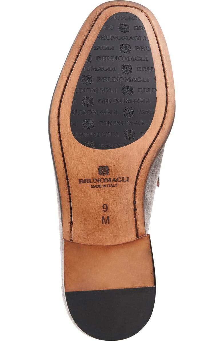 Bruno Magli Trieste Bit Loafer, Alternate, color, Light Grey Suede