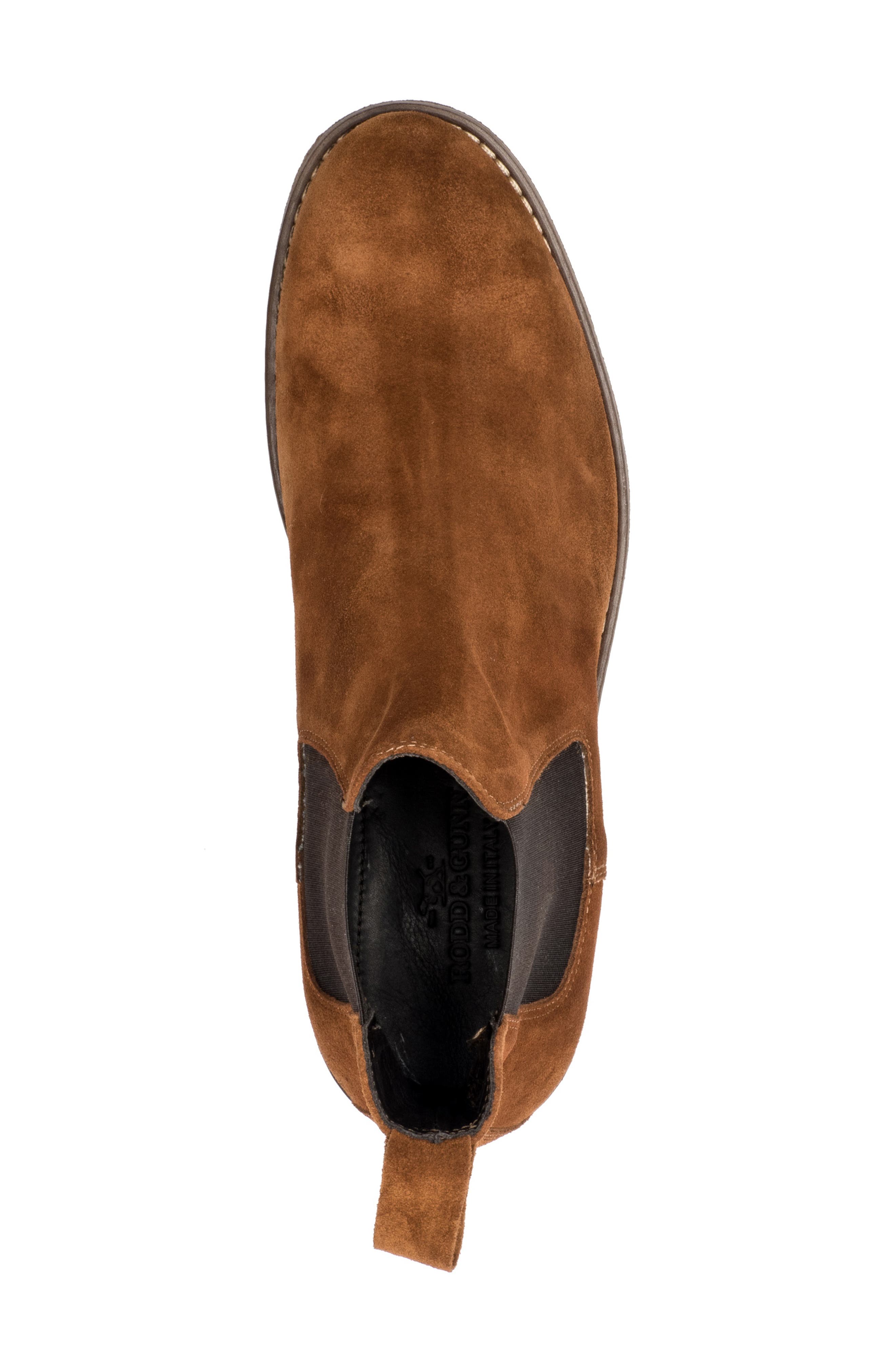 Gertrude Valley Water Repellent Chelsea Boot, Alternate, color, TAN