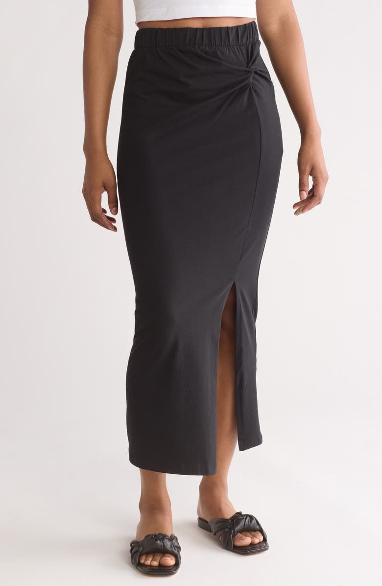 Noisy may Camilla Front Knot Skirt, Main, color,