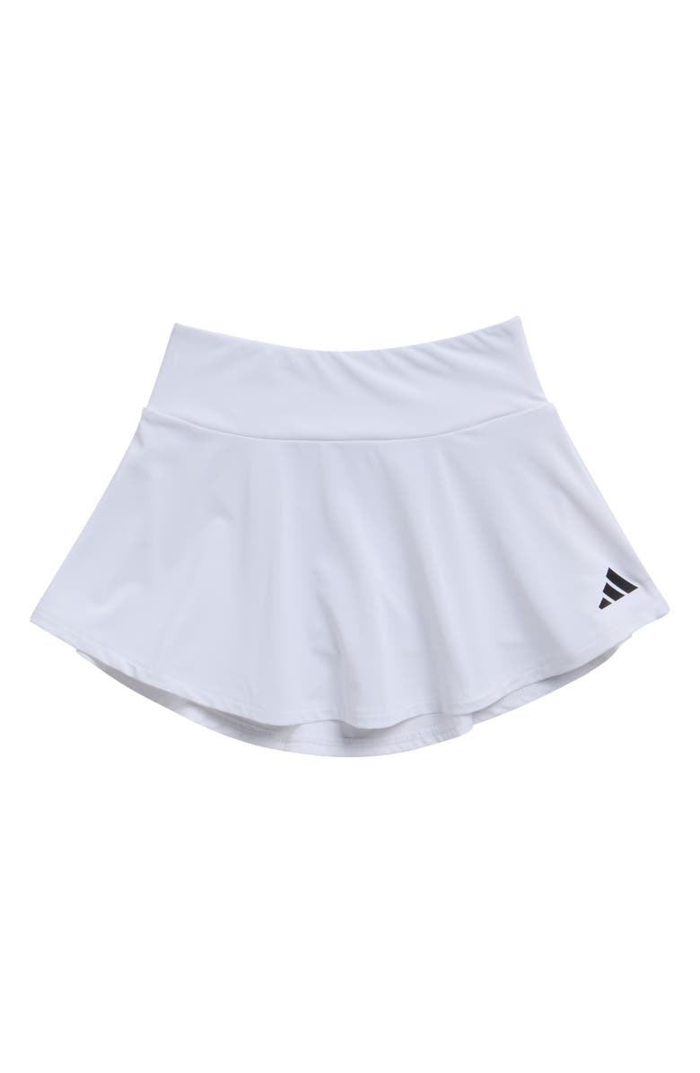 adidas Kids' Flounce Skort, Main, color, White